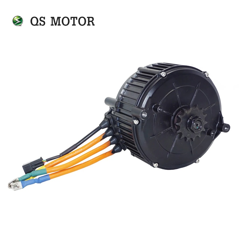 QSMOTOR QS165 V2 5000W 35H 72V - đánh giá và giá Mid Drive Motor Kit 72V 5000W